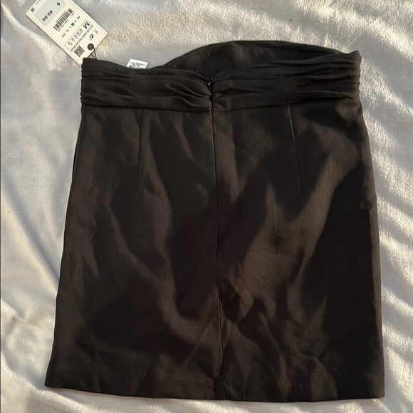 Zara New Black Mini Skirt for Work or Play Size Medium - Picture 7 of 8